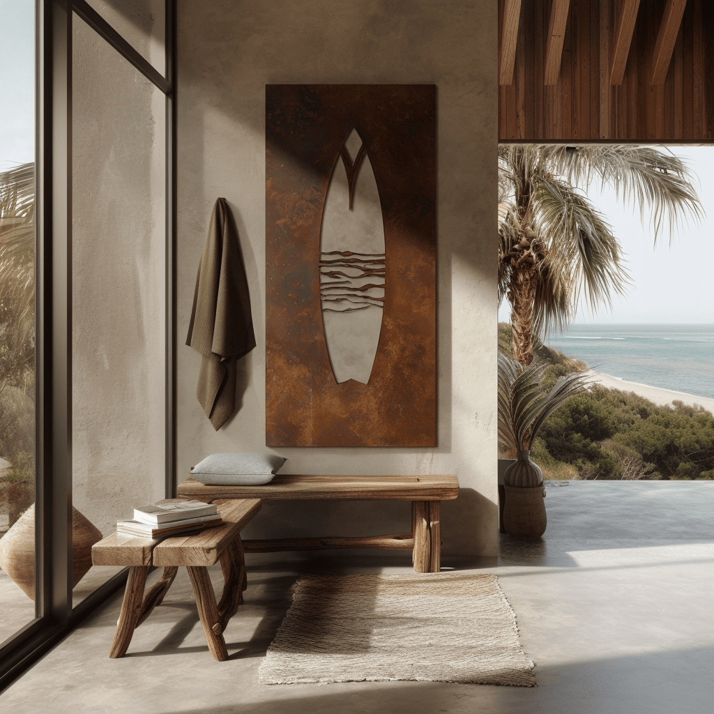 Coastal Metal Wall Art - Benton Lane Home