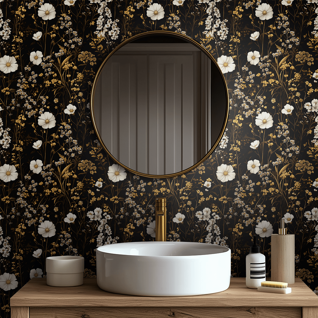 Floral Wallpaper - Benton Lane Home