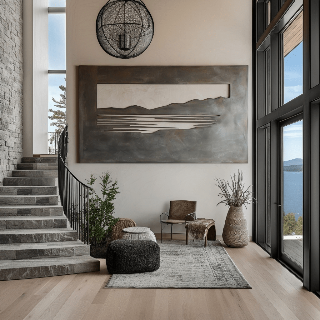 Metal Wall Art - Slate Patina - Benton Lane Home