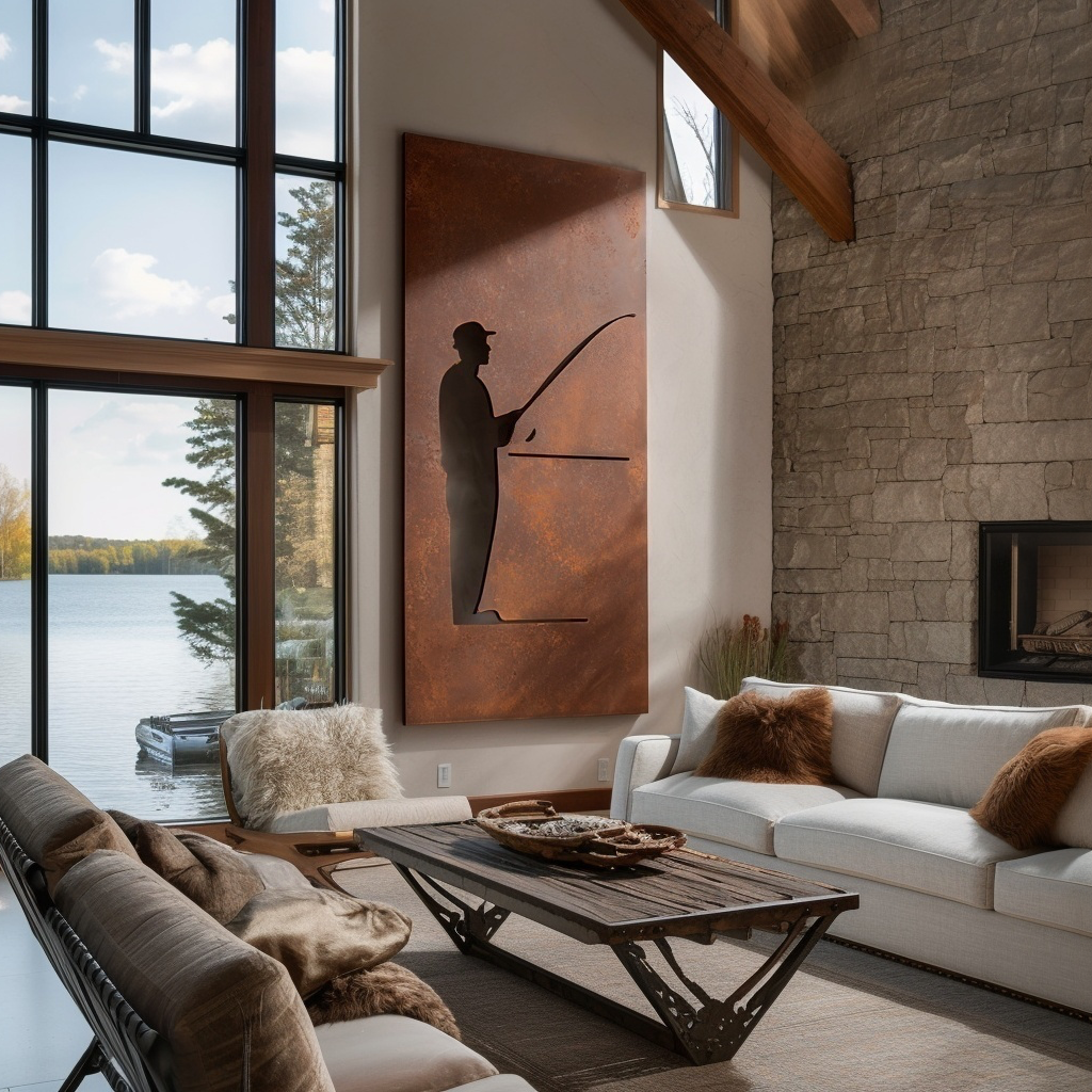 The Lure - Metal Wall Art