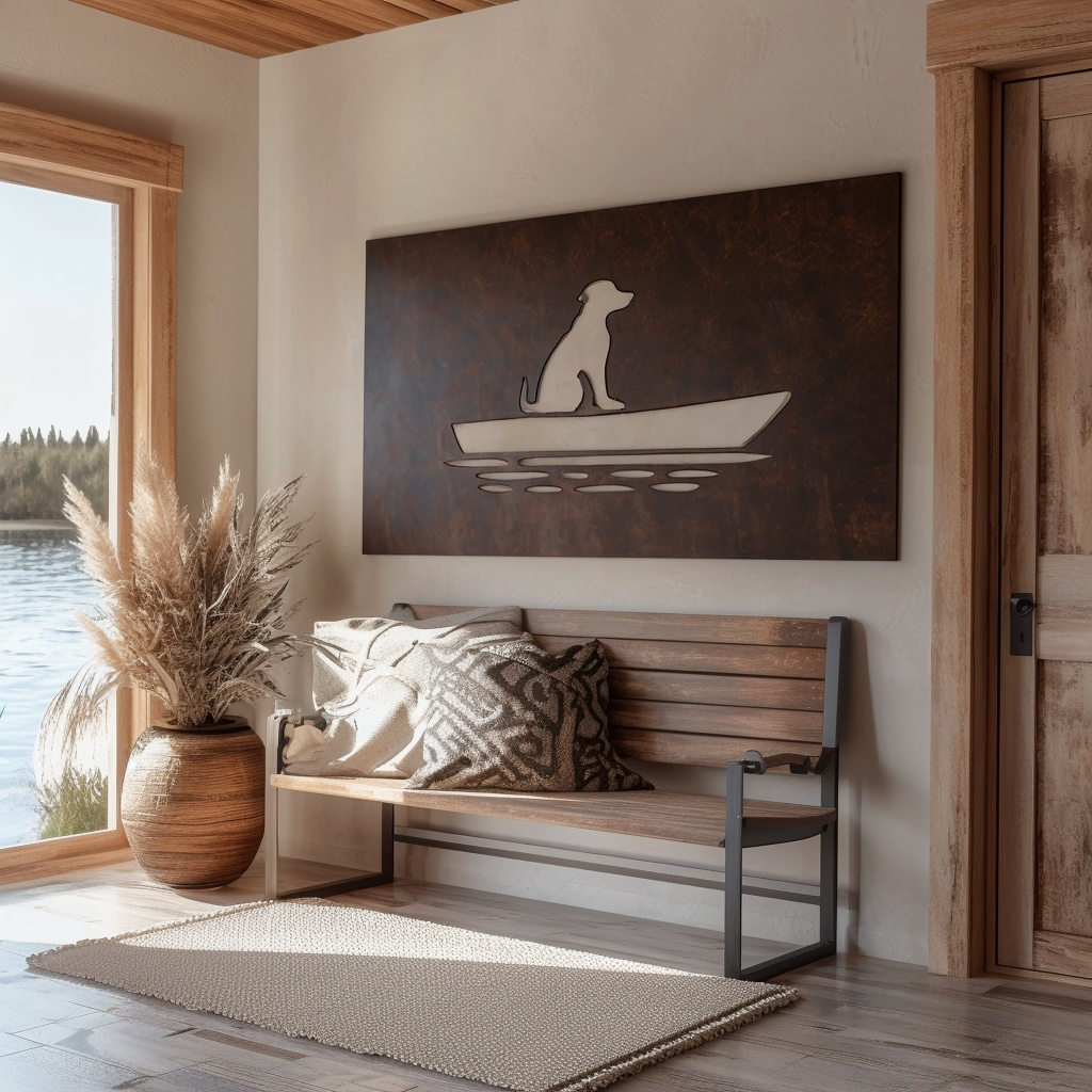 The Companion - Metal Wall Art