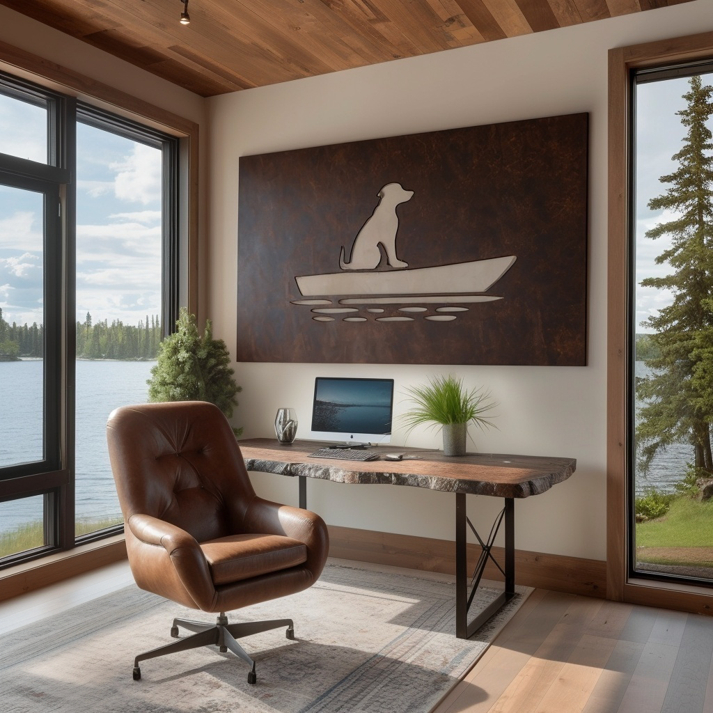 The Companion - Metal Wall Art