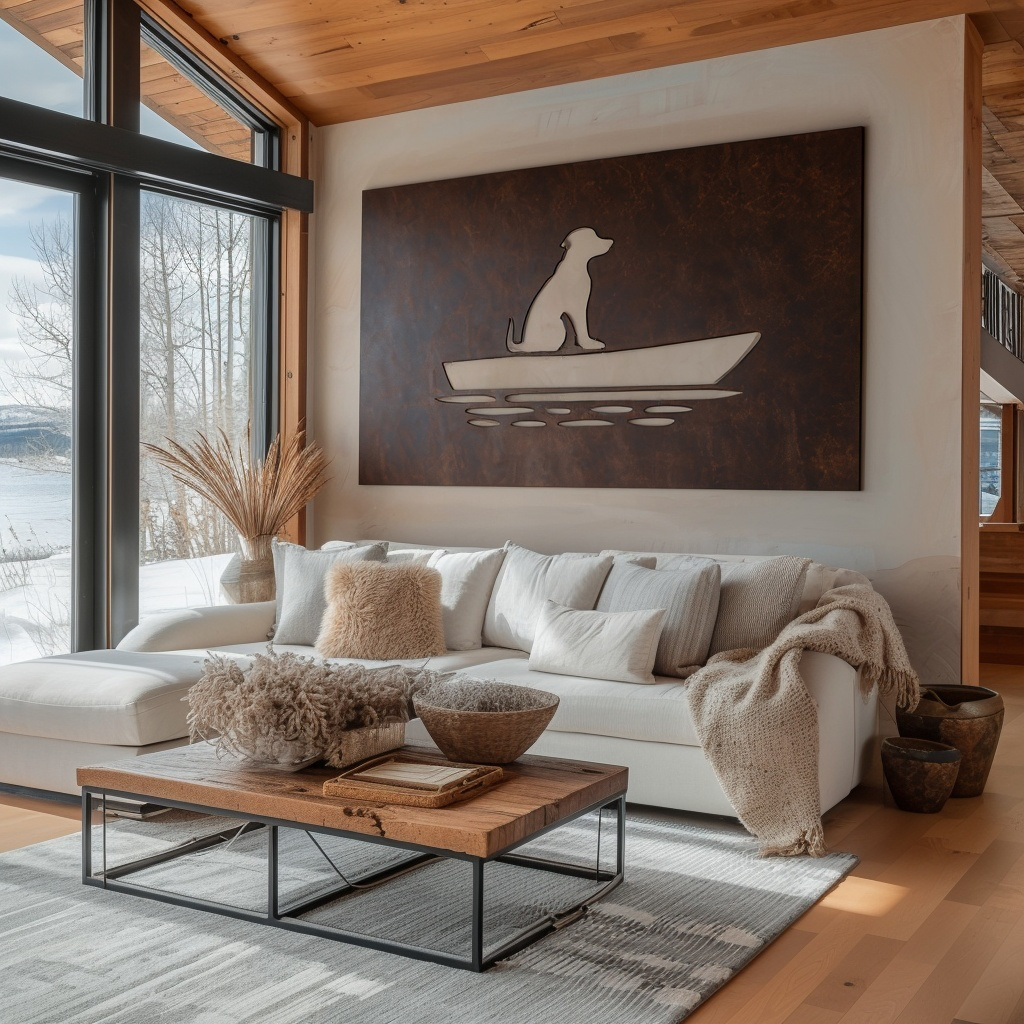 The Companion - Metal Wall Art