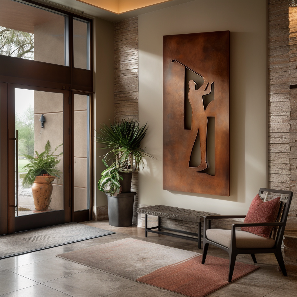 The Open - Metal Wall Art