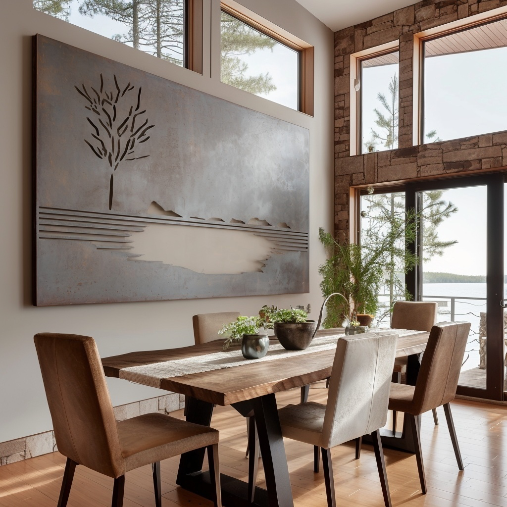 The Stillpoint - Metal Wall Art