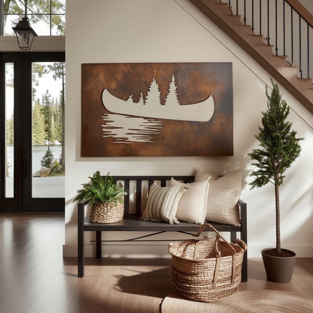 The Timberline - Metal Wall Art