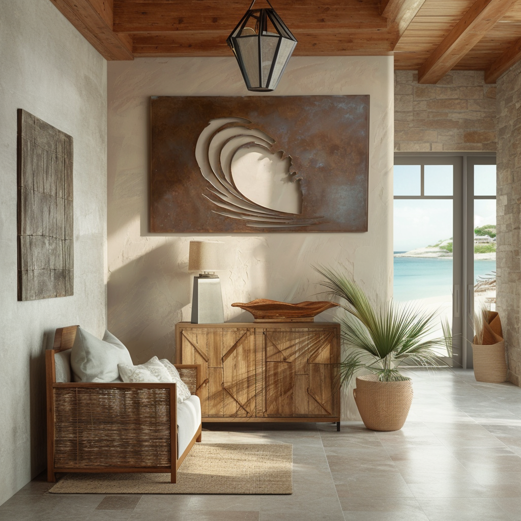 The Breakwater - Metal Wall Art