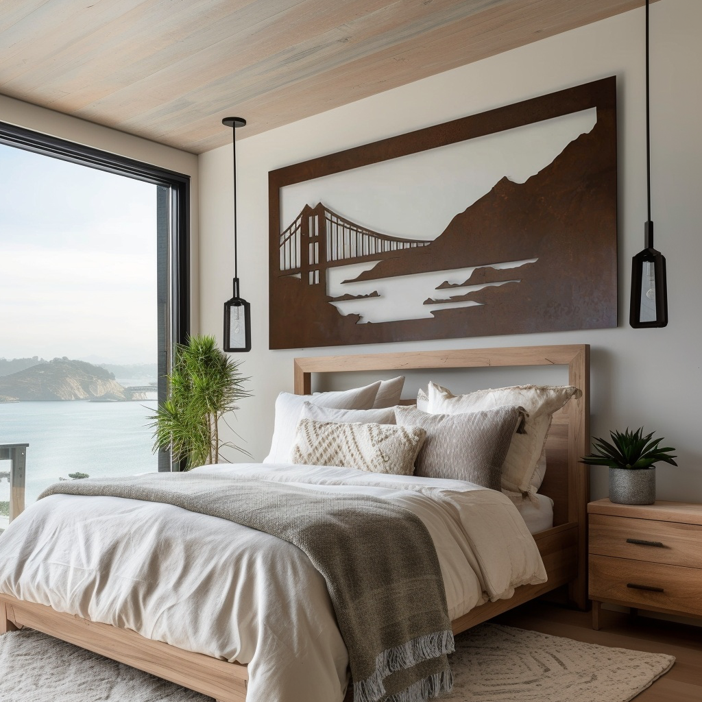 The Bayline - Metal Wall Art