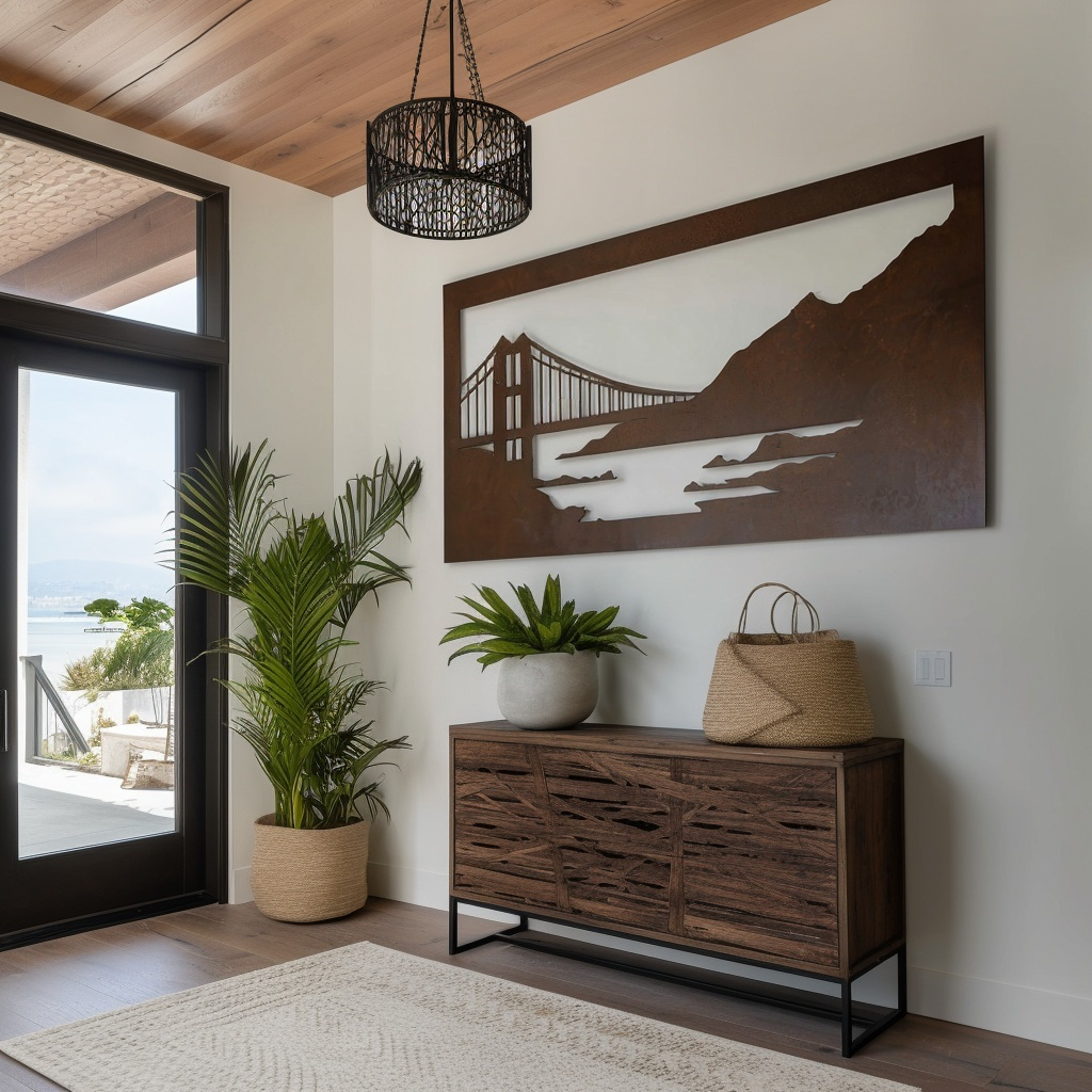 The Bayline - Metal Wall Art