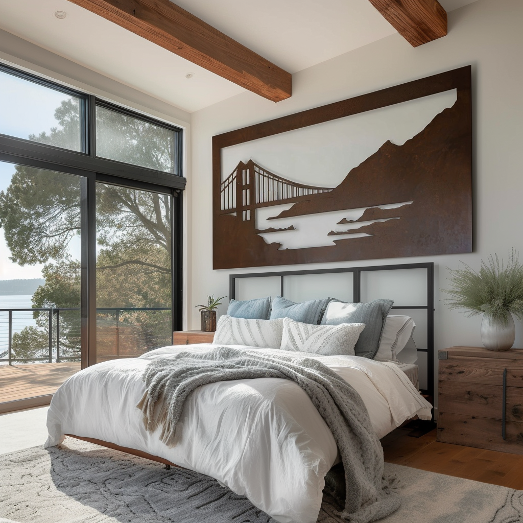 The Bayline - Metal Wall Art