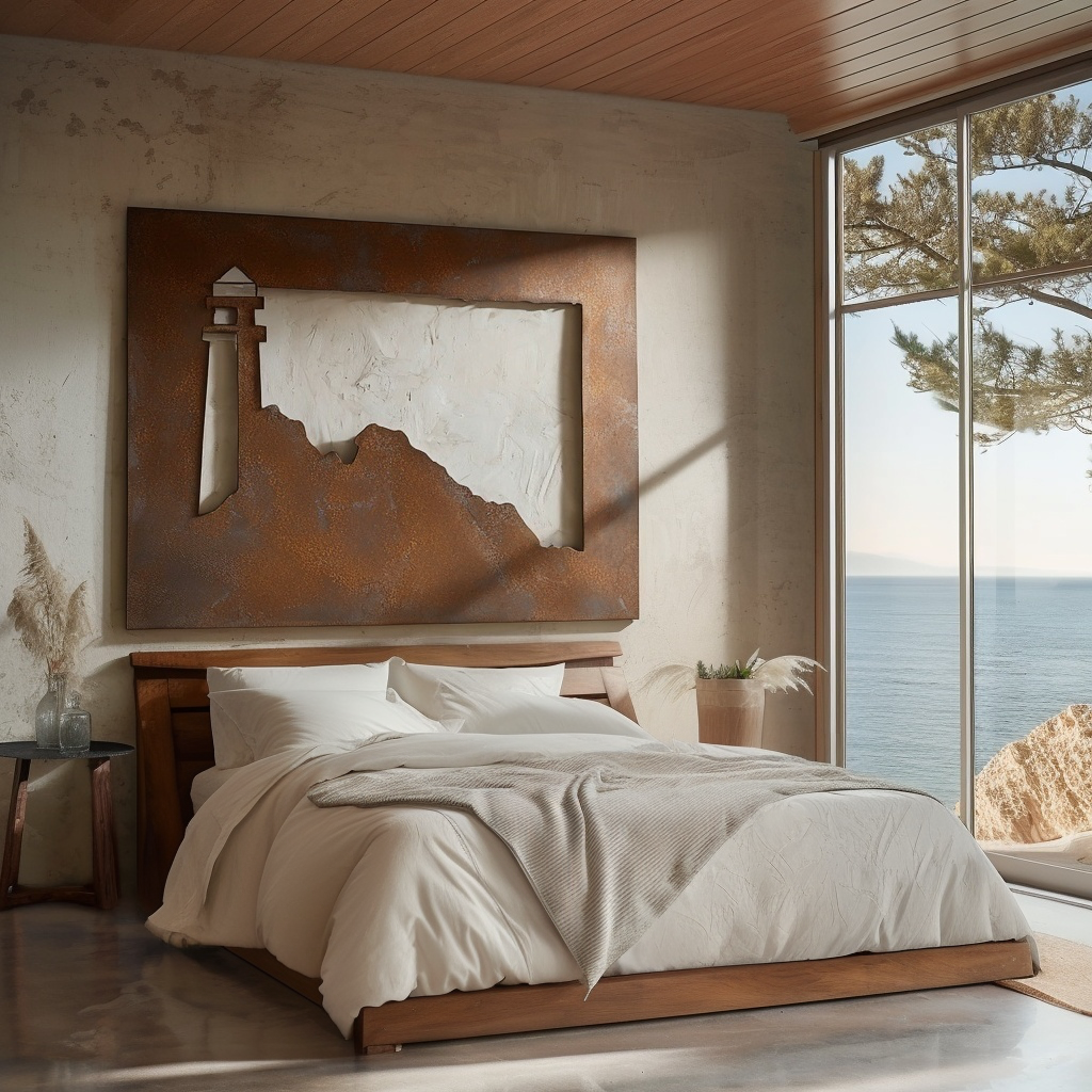 The Clifflight - Metal Wall Art