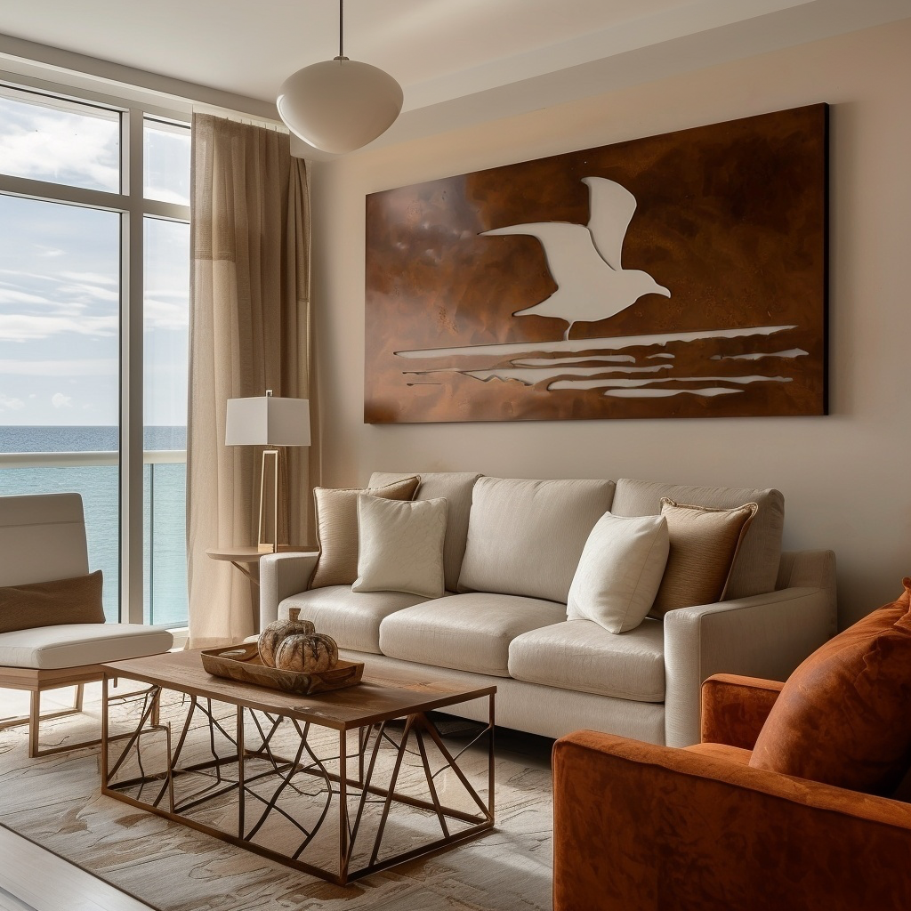 The Skimmer - Metal Wall Art