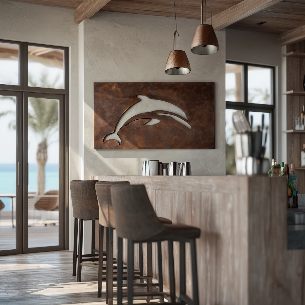 The Leap - Metal Wall Art