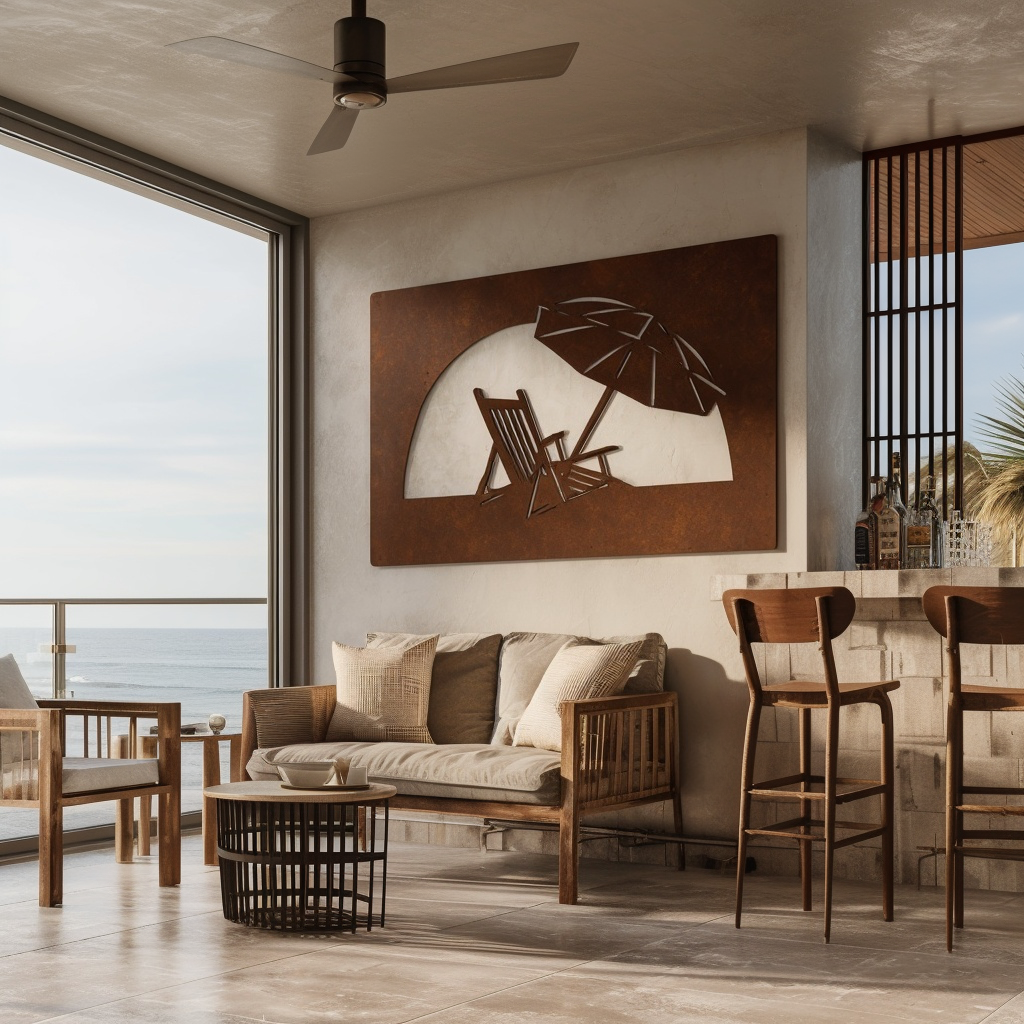 The Retreat - Metal Wall Art