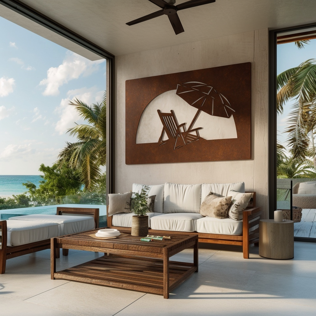 The Retreat - Metal Wall Art