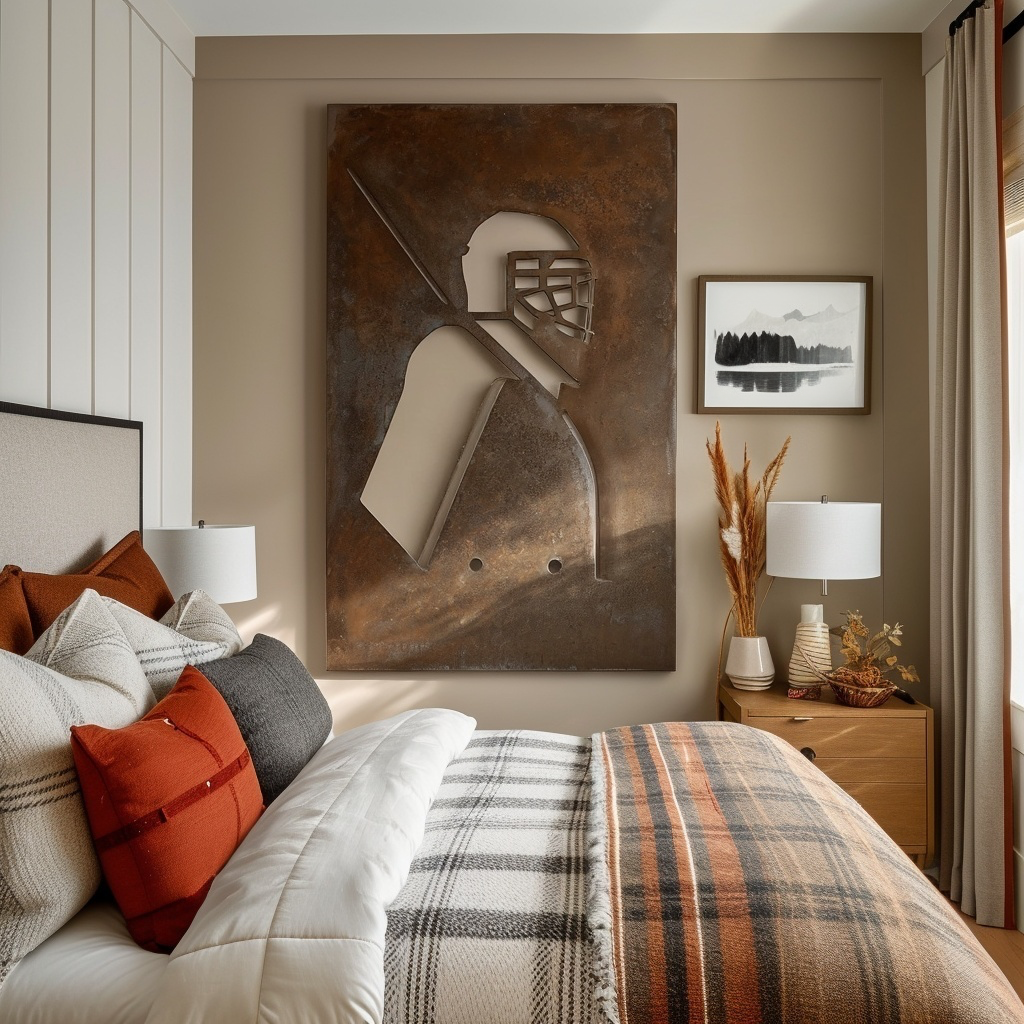 The Crease - Metal Wall Art