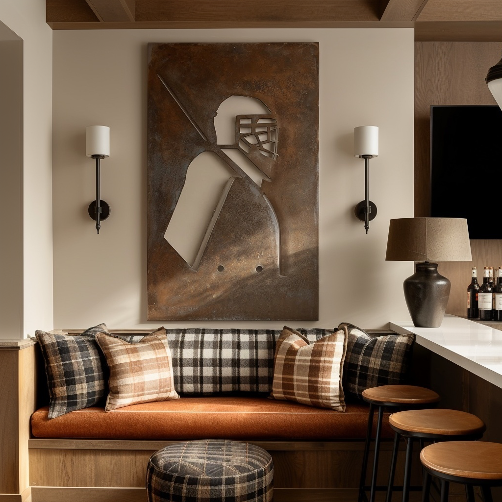 The Crease - Metal Wall Art