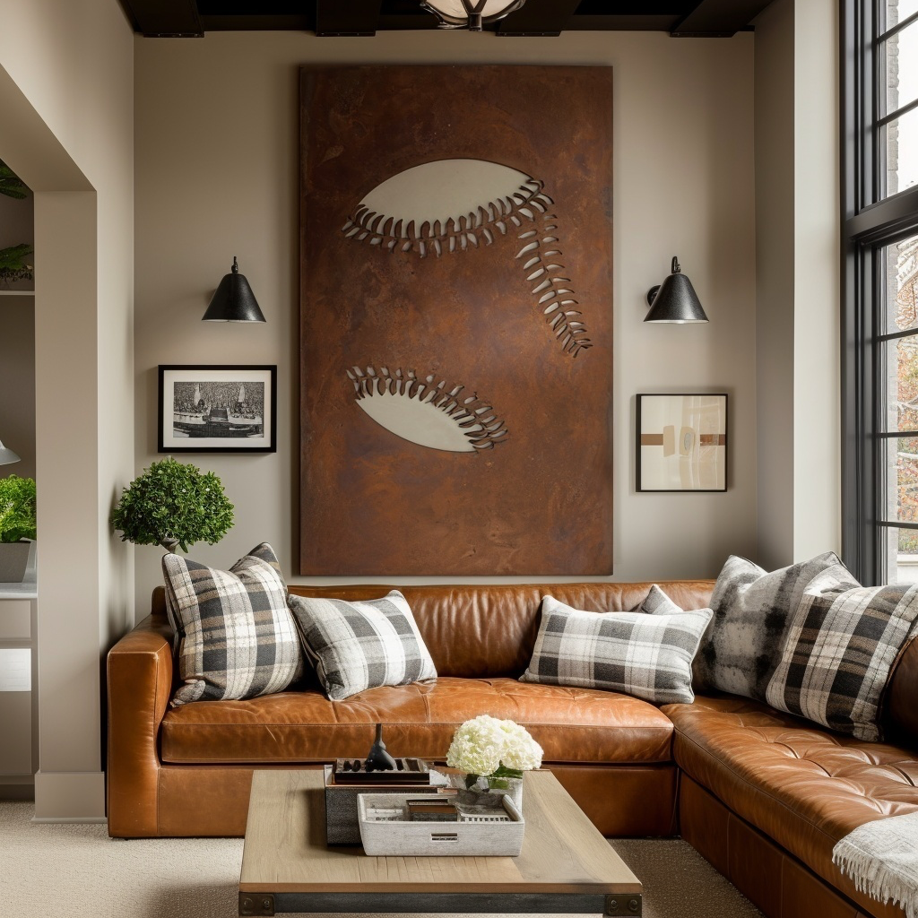 The Stitch - Metal Wall Art