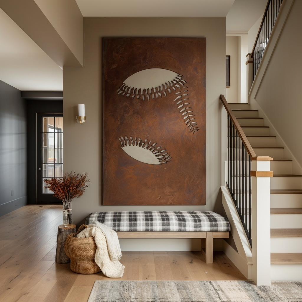 The Stitch - Metal Wall Art