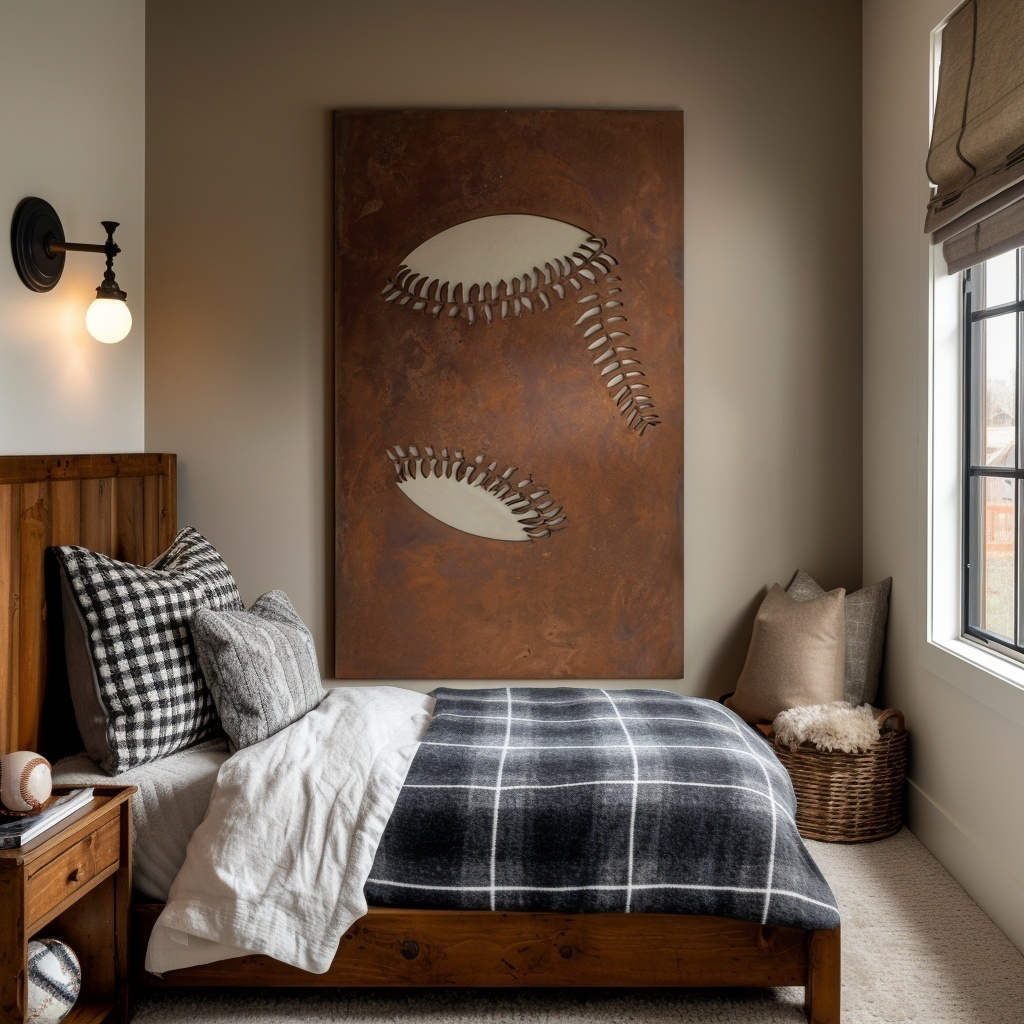 The Stitch - Metal Wall Art