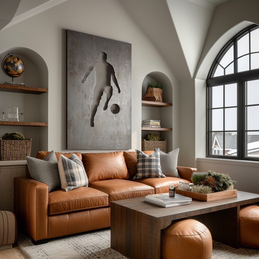 The Striker - Metal Wall Art