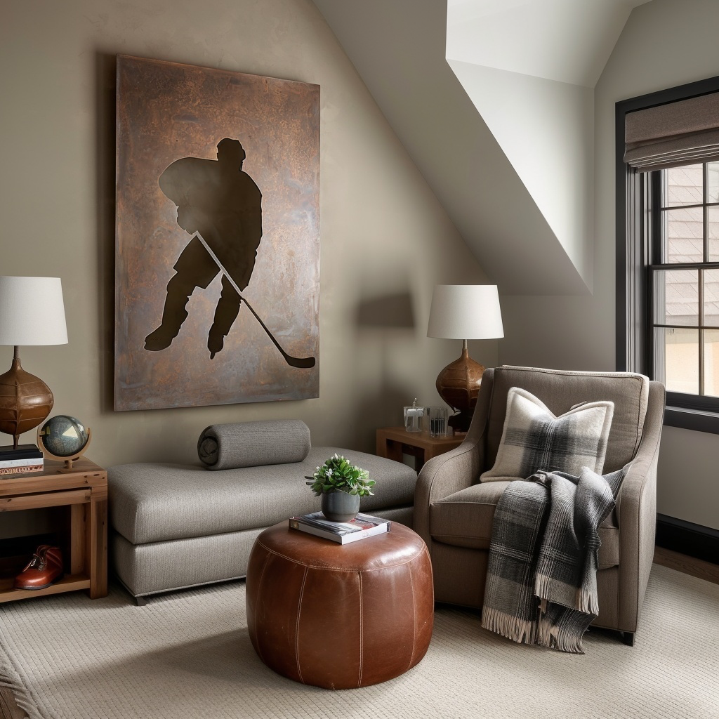 The Powerplay - Metal Wall Art