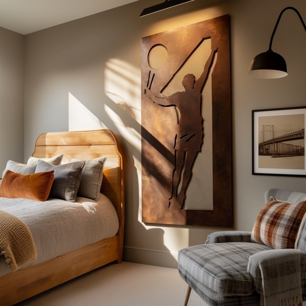 The Serve - Metal Wall Art