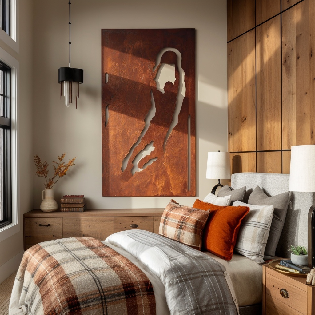 The Dunk - Metal Wall Art