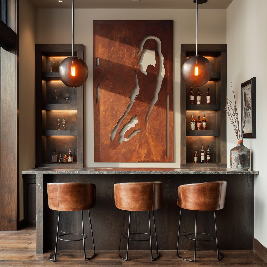 The Dunk - Metal Wall Art