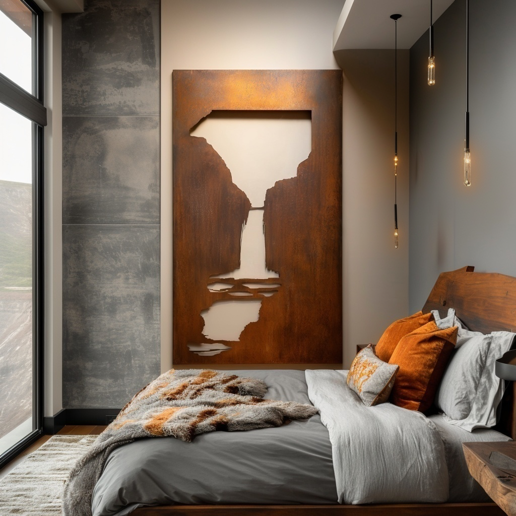 The Cascade - Metal Wall Art