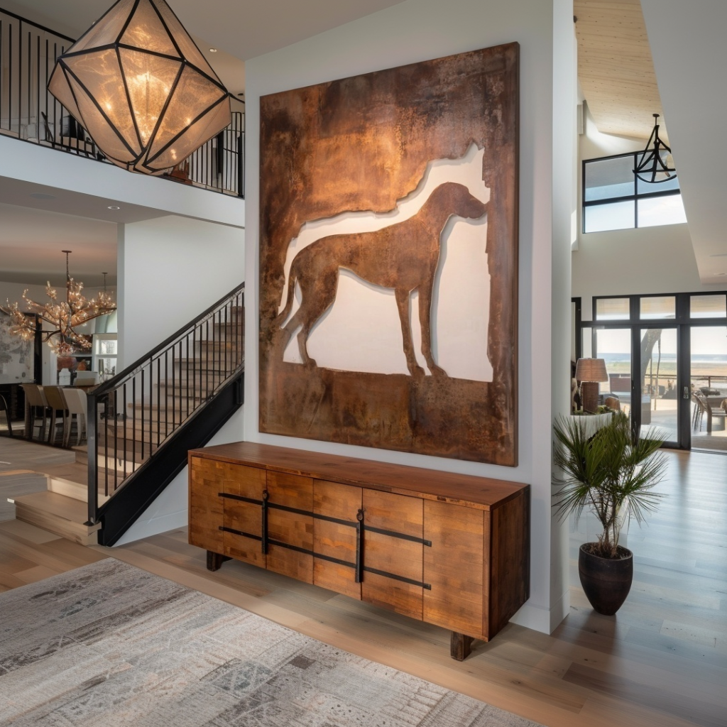 The Fetch - Metal Wall Art