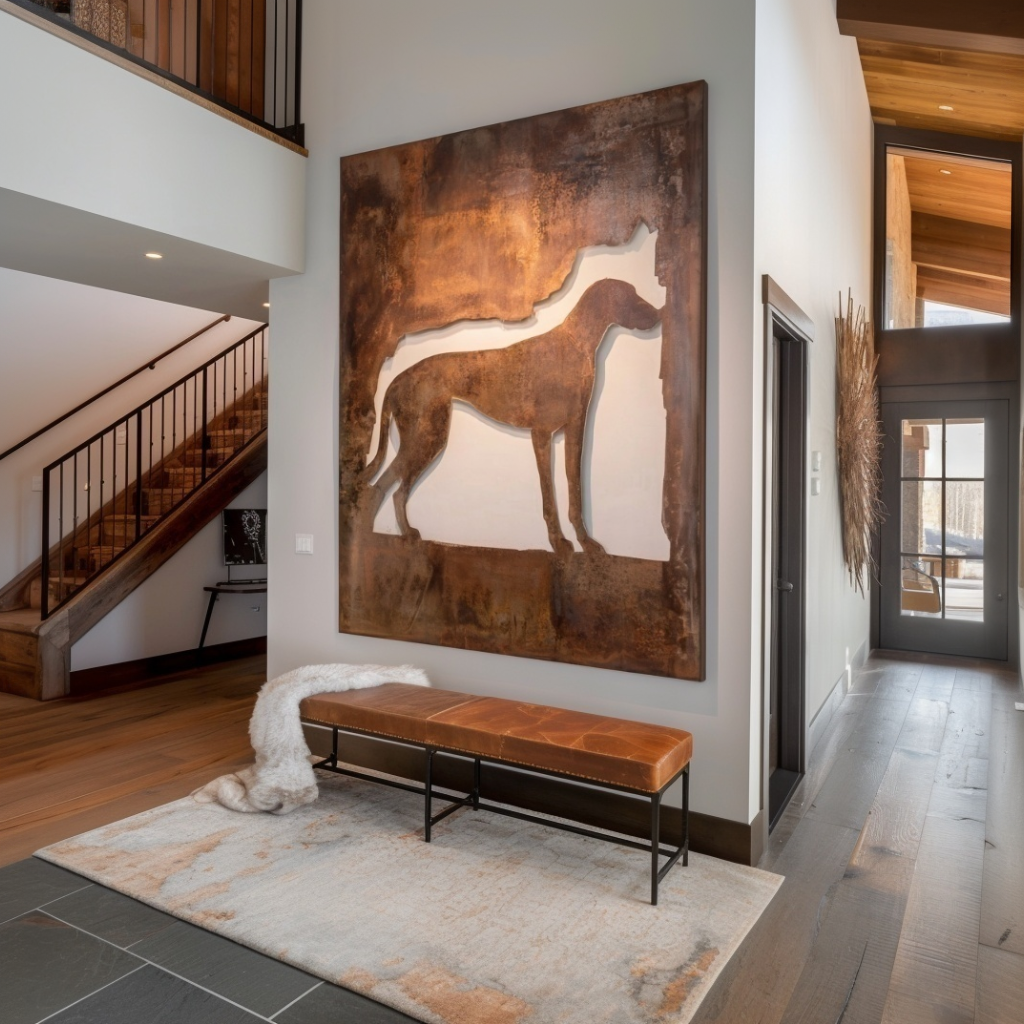 The Fetch - Metal Wall Art