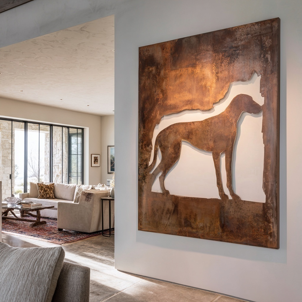 The Fetch - Metal Wall Art