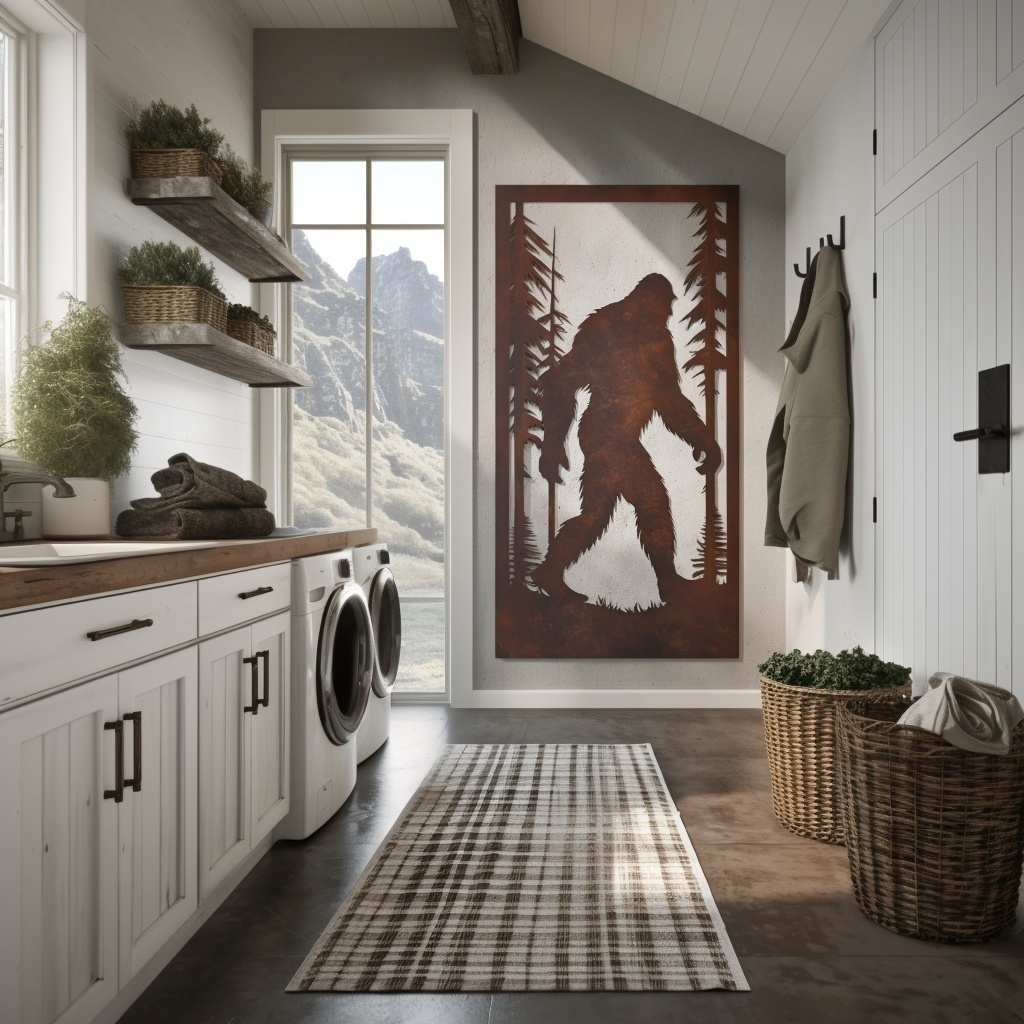 The Bigfoot - Metal Wall Art