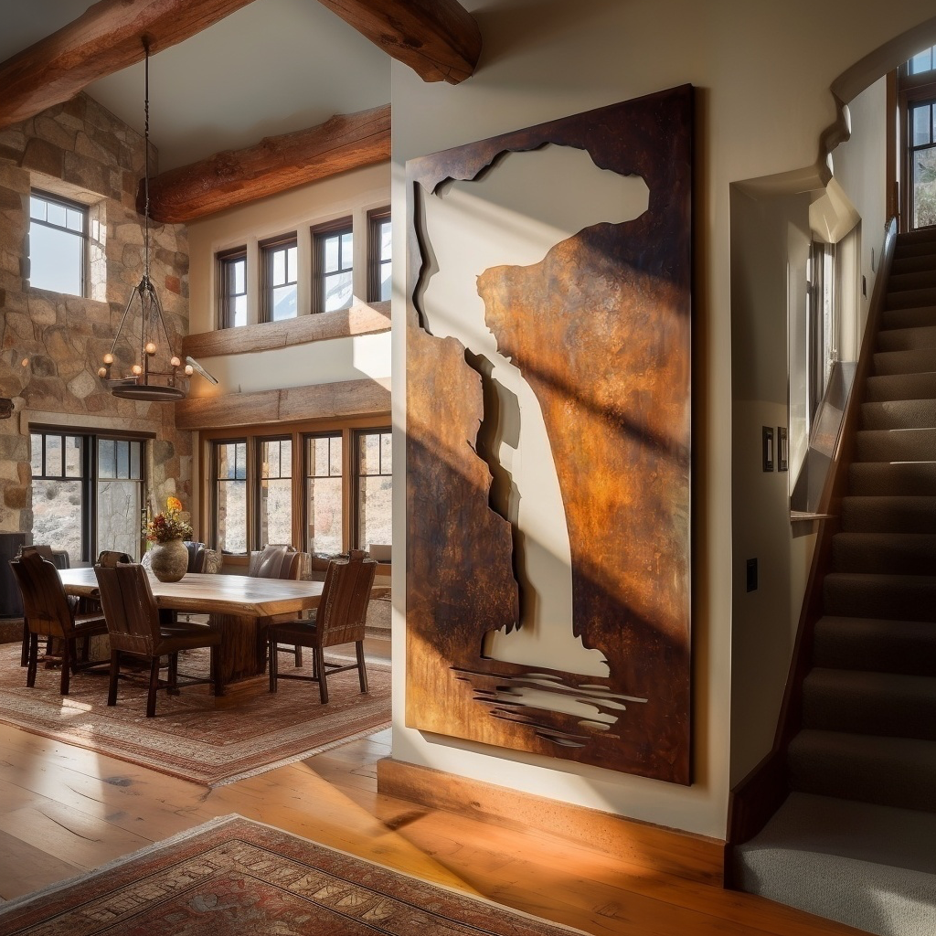 The Falls - Metal Wall Art