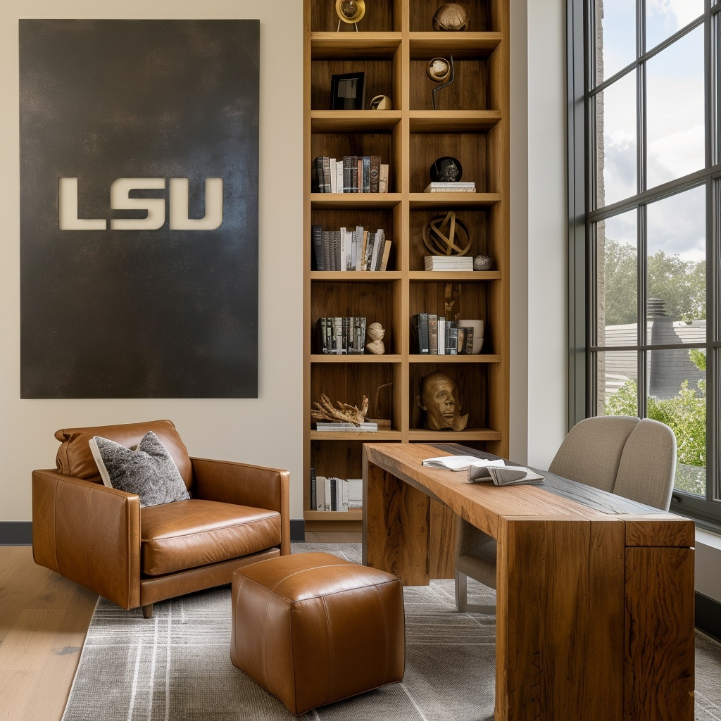 The LSU - Wall Art - Portrait Slate