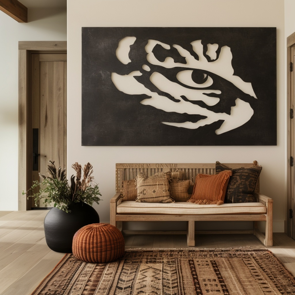 The Tiger Eye - Metal Wall Art - Landscape Forge