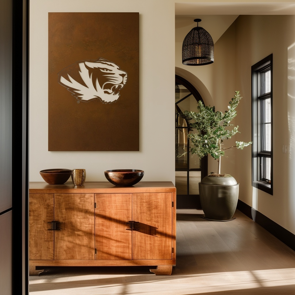 The Tiger - Wall Art - Portrait Umber