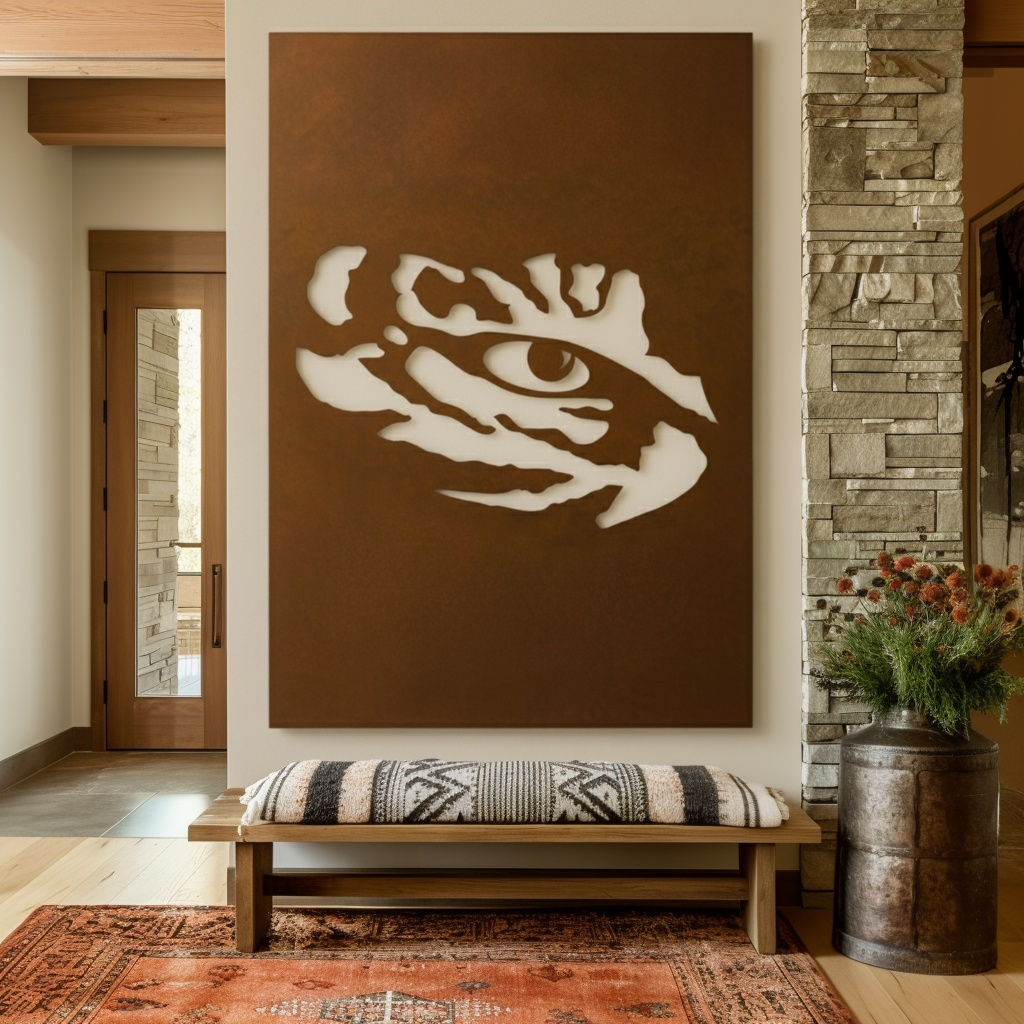 The Tiger Eye - Wall Art - Portrait Umber