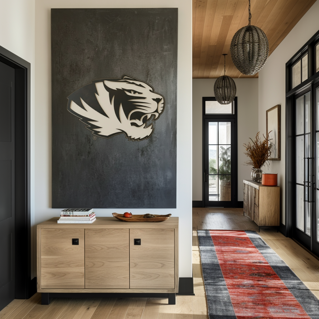 The Tiger - Wall Art - Portrait Slate