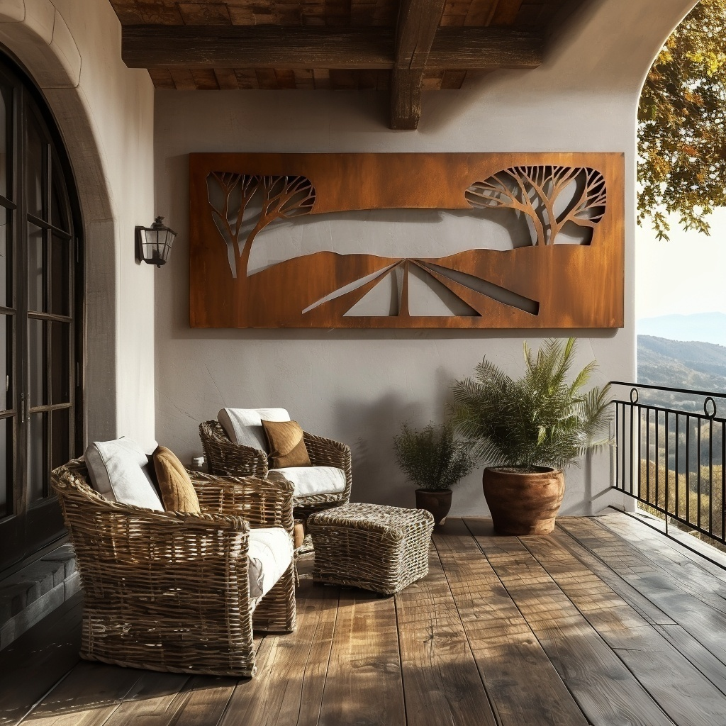 The Route - Metal Wall Art