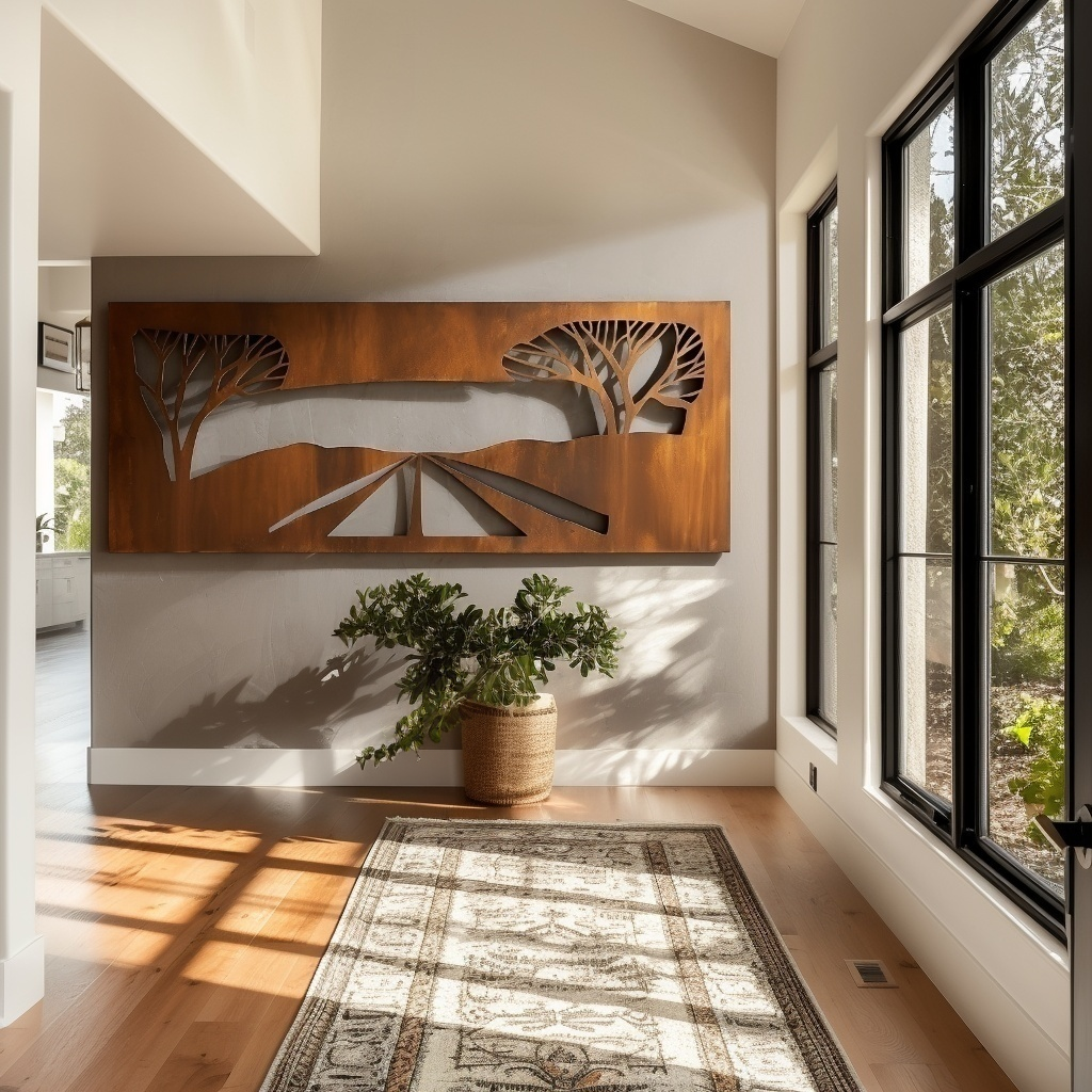 The Route - Metal Wall Art