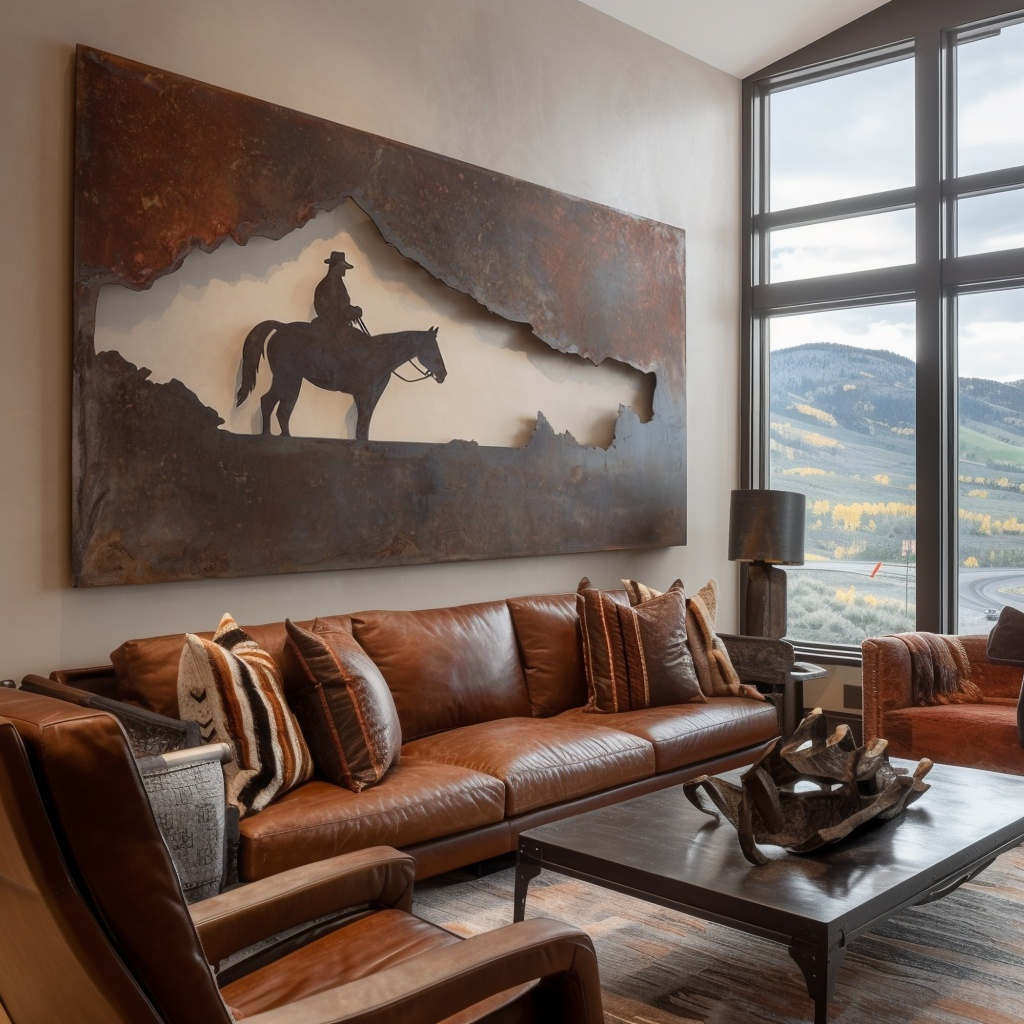 The Divide - Metal Wall Art