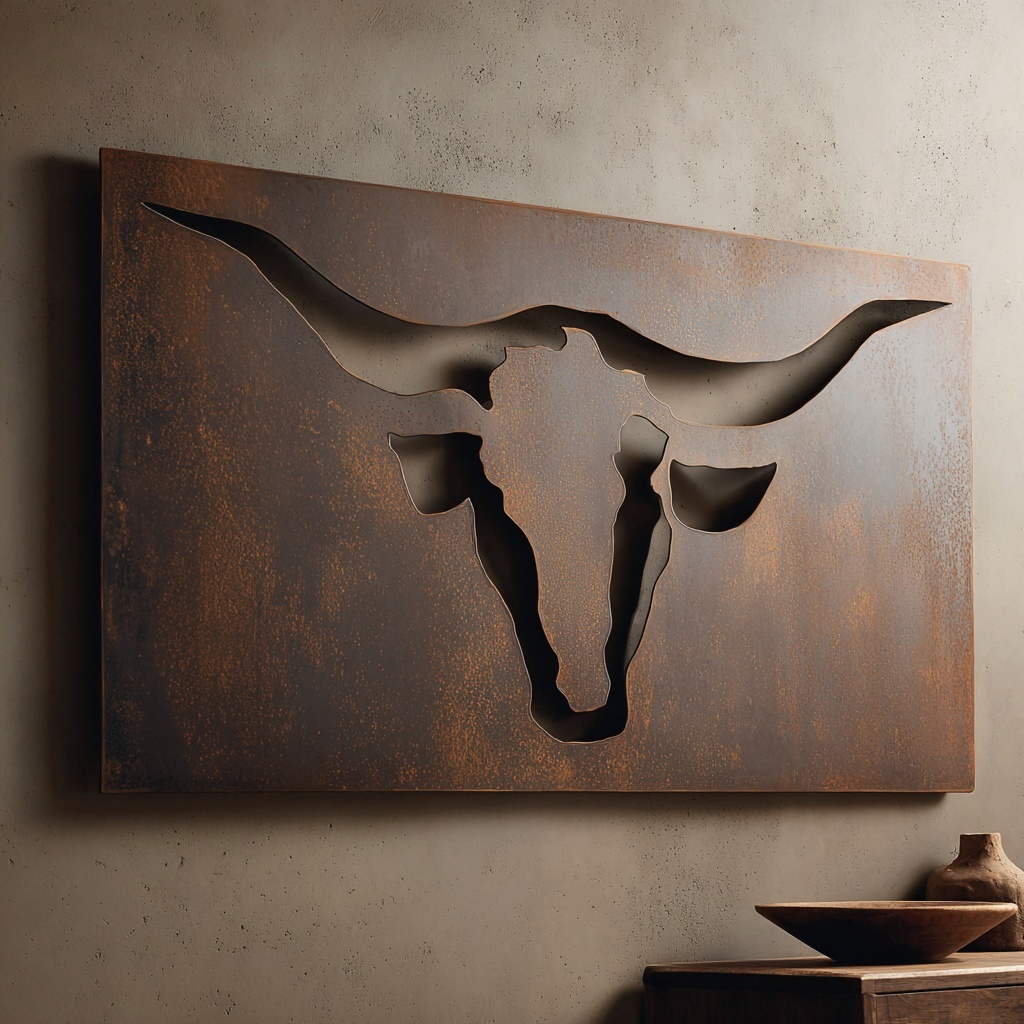 The Bull - Metal Wall Art