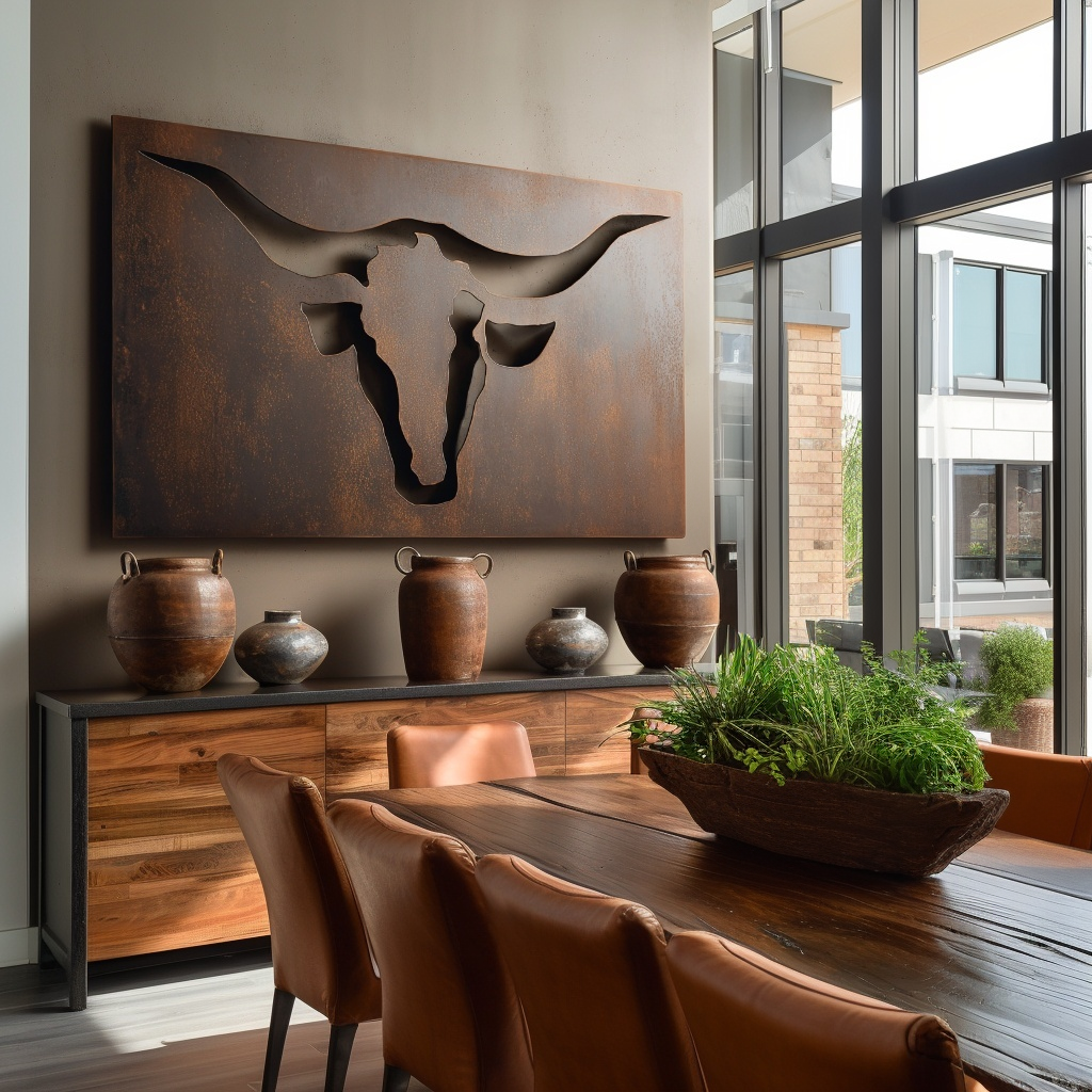 The Bull - Metal Wall Art