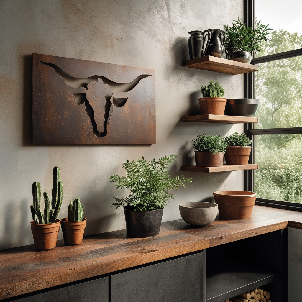 The Bull - Metal Wall Art