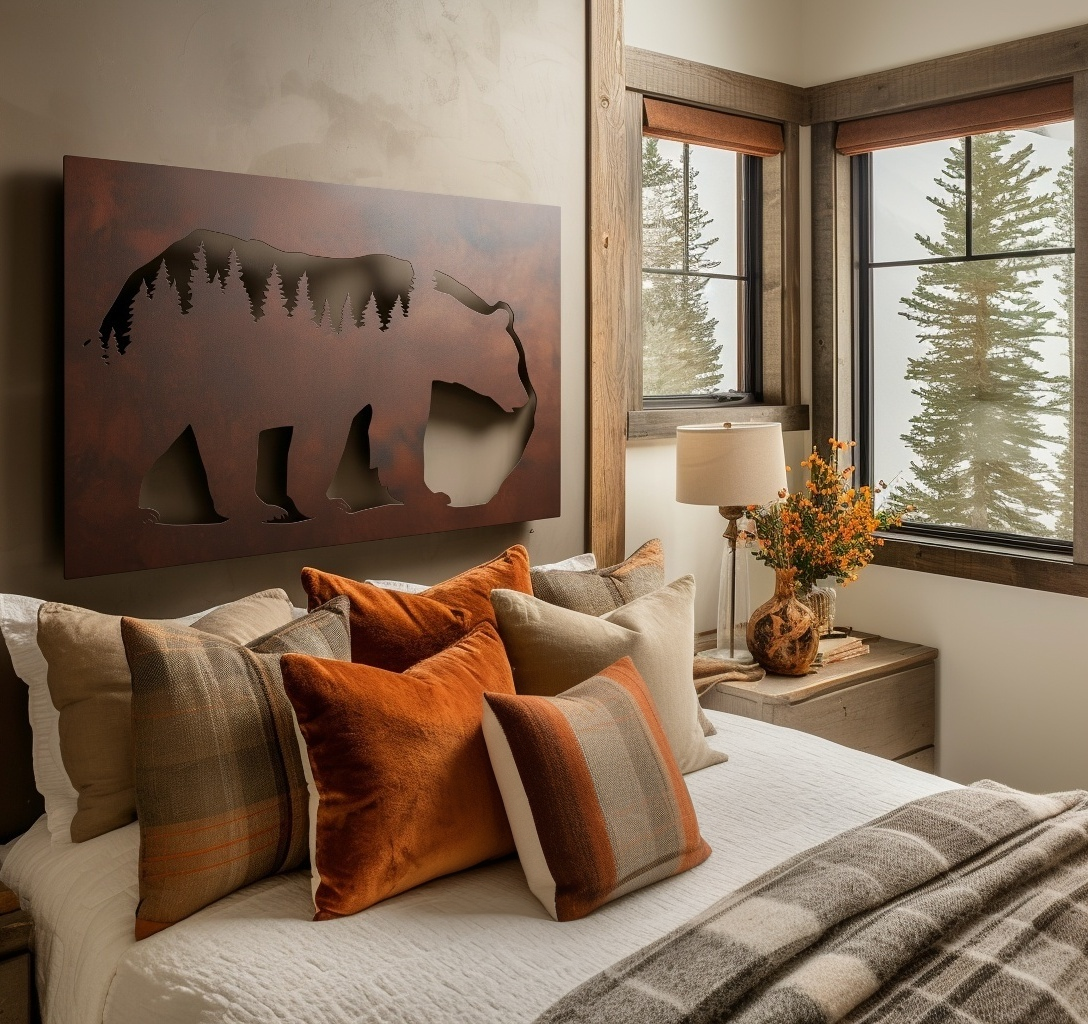 The Kodiak - Metal Wall Art