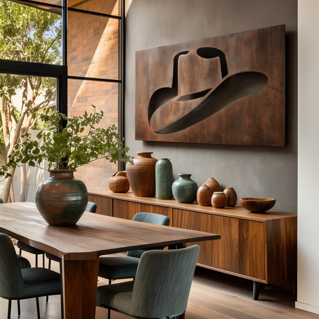 The Stetson - Metal Wall Art