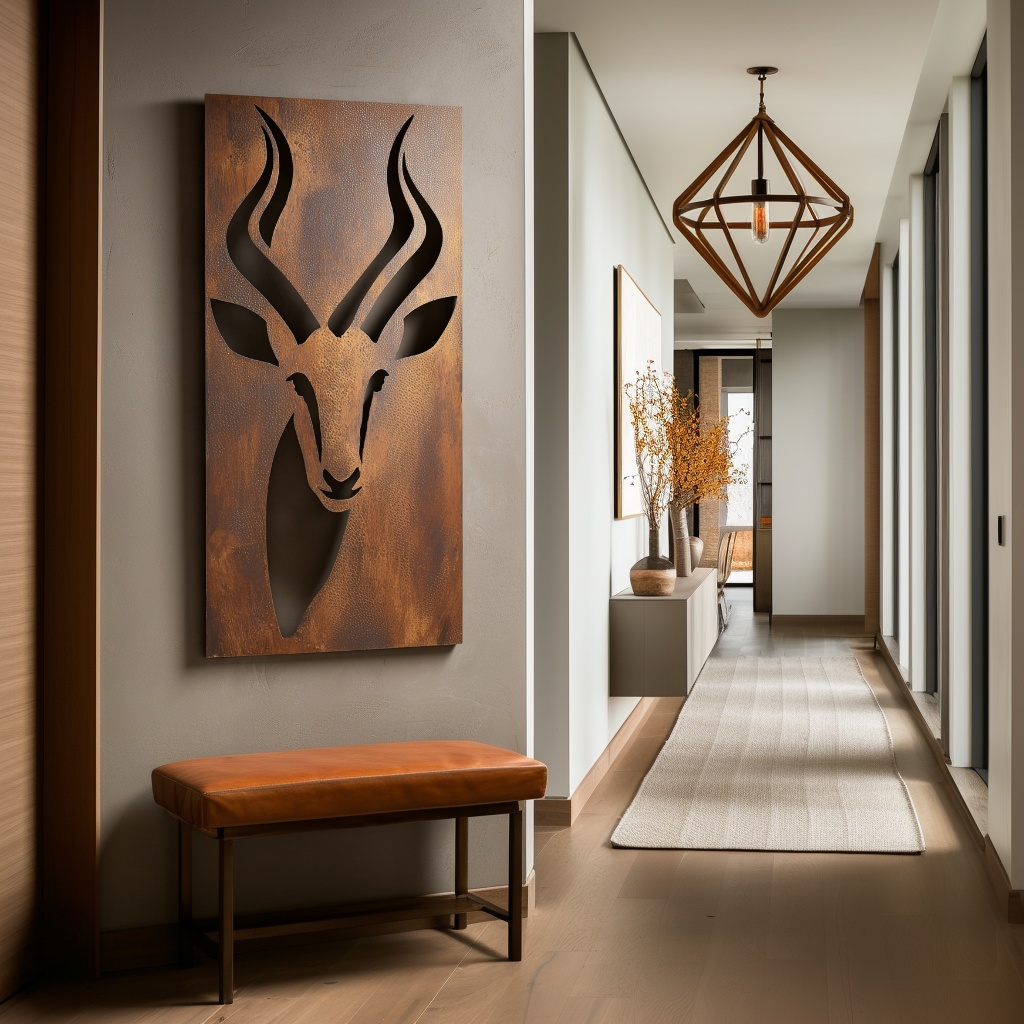 The Impala - Metal Wall Art