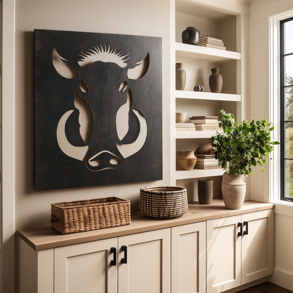 The Wild Boar - Metal Wall Art
